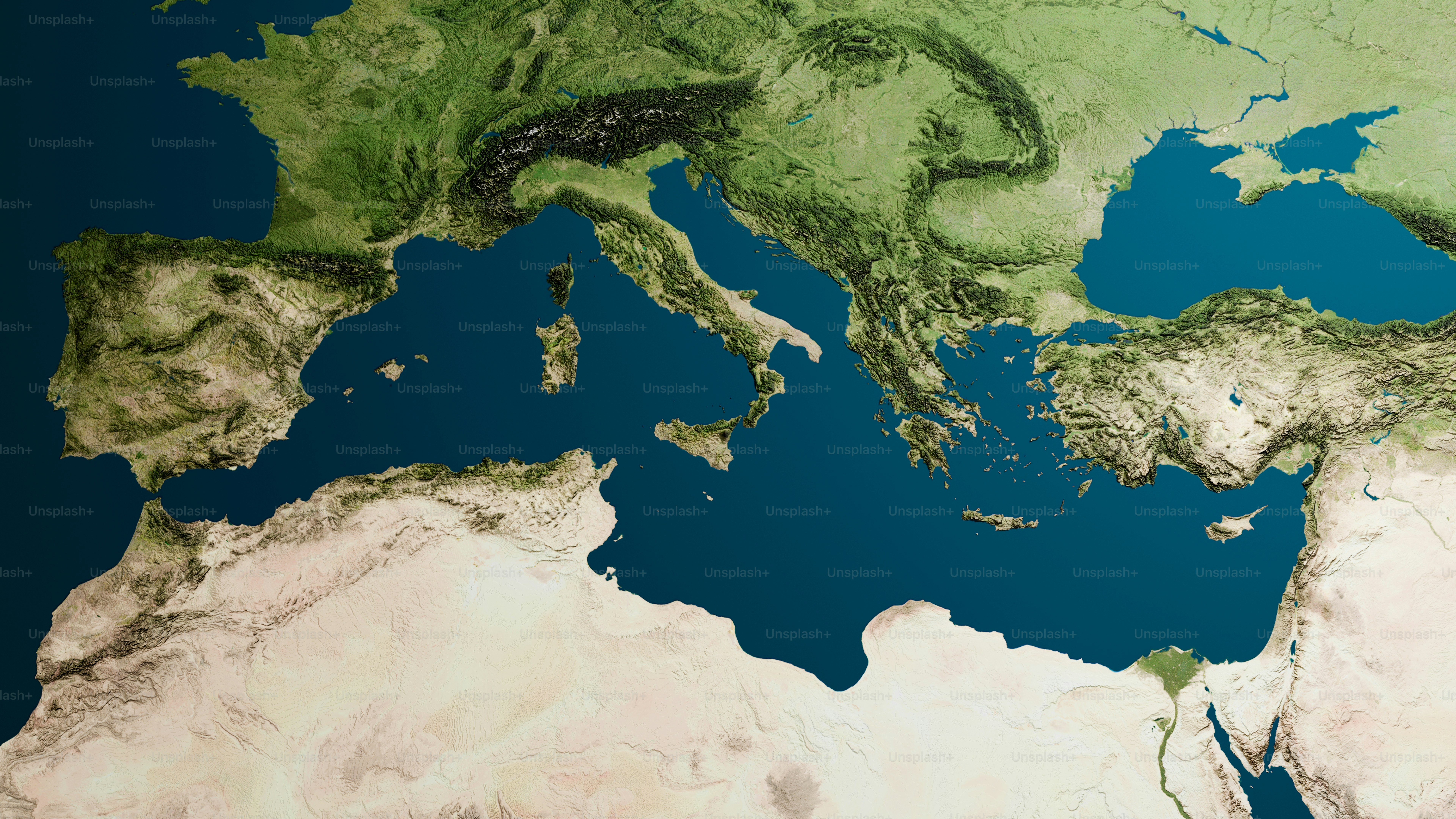 Mappa dell'Italia con segnalazioni delle chiese