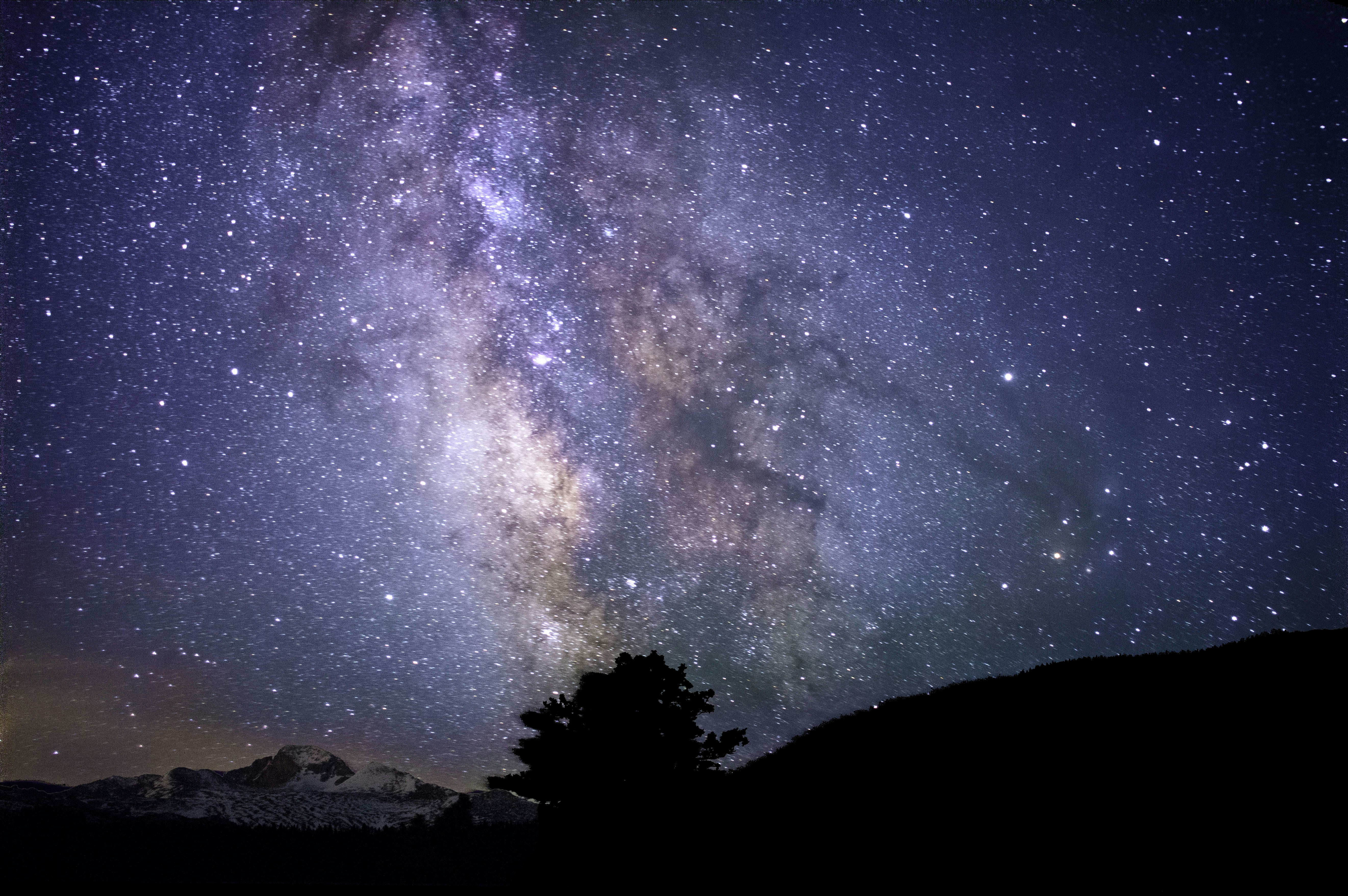 Cielo stellato notturno